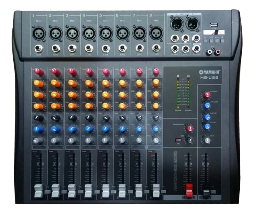 Mixer 8 lai Yamaha M8